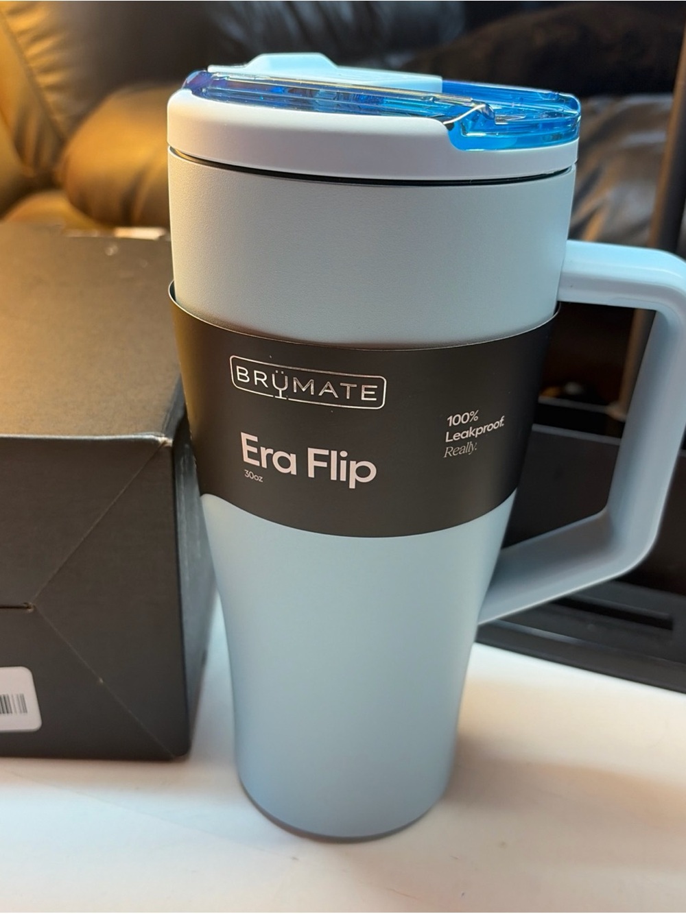 BrüMate Era 30 oz Tumbler with Handle and Straw | 100% Leakproof